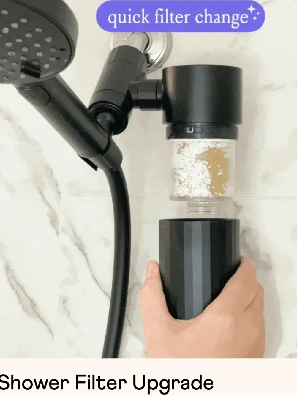 Blue Shower Filter Upgrade -